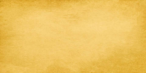 Gold wide grunge vintage paper.