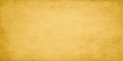 Gold wide grunge vintage paper.