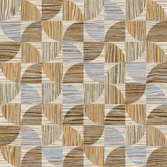 Naklejki  Interior wall panel pattern - seamless background - Design wallpaper - decorative wrapping paper - different colors - laminate floor - wood texture - Continuous replication