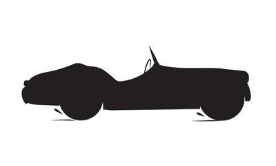 Retro Cabriolet Icon