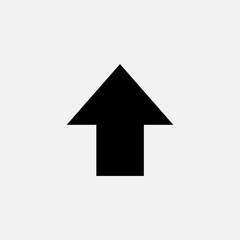 Fototapeta premium Arrow icon isolated on white background. Vector illustration.