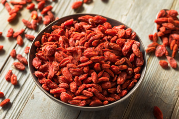 Raw Red Organic Goji Berries