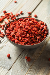 Raw Red Organic Goji Berries