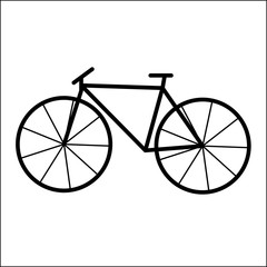Fototapeta na wymiar Bicycle vector illustration