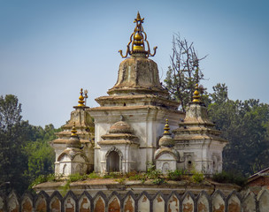 Fototapeta na wymiar Pashupatinath Hindu temple complex, Kathmandu, Nepal