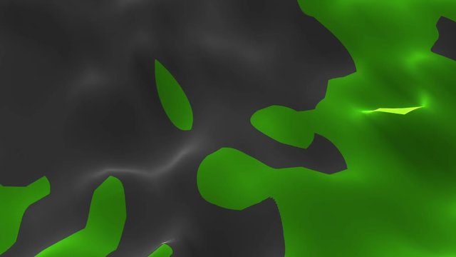 Green Camouflage background, seamless loop