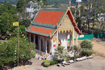 13 February 2019, Wat Chalong, Phuket, Thailand.