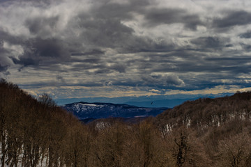 Caucasus mountain range