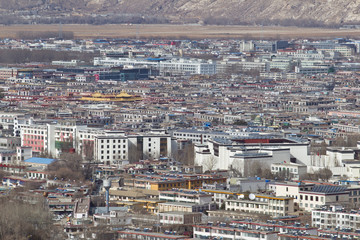 Overlook of the city of Lahsa