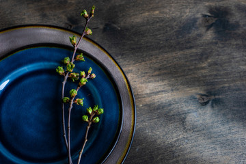 Spring table setting