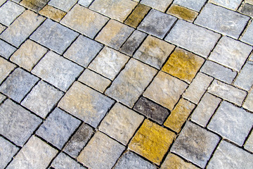Paving tiles as background