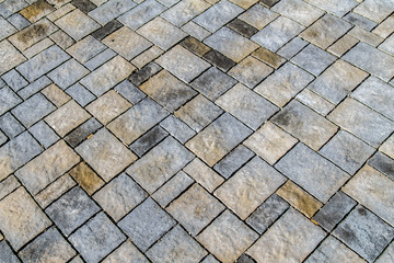Paving tiles as background