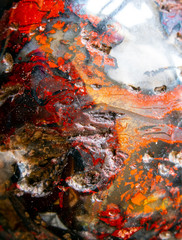 Obraz na płótnie Canvas Extreme Close Up of A Gemstone Crystal