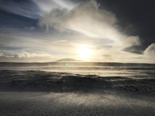 Obraz premium Icelandic winter landscapes