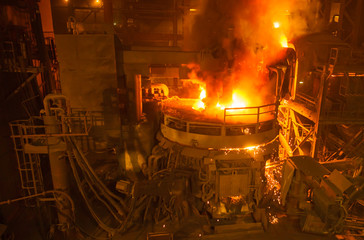 steel production in electric furnaces
