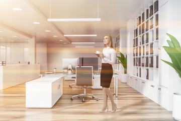 Businesswoman in modern office