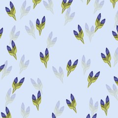 Spring background with flowers