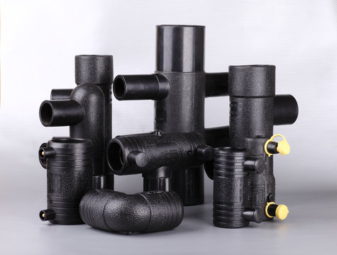 Group of building pipes