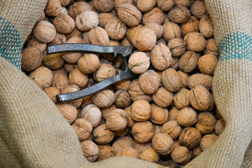 Variety of dried fruits and nuts