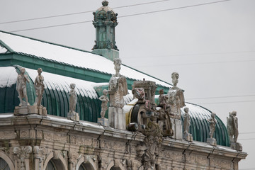 Fototapeta premium ドイツ風の建物