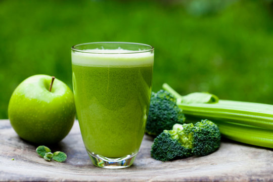 Cup To Go With Green Smoothie Stock Illustration - Download Image