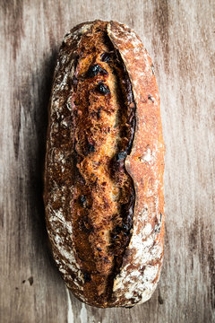 Cranberry And Hazelnut Sourdough Bread