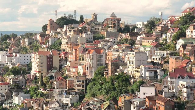 city, antananarivo, madagascar, capital, africa, tana, landscape, building, architecture, hill, view, sky, island, panorama, urban, poor, traditional, green, tropical, typical, slum, tourism, wood, po