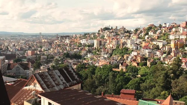 city, antananarivo, madagascar, capital, africa, tana, landscape, building, architecture, hill, view, sky, island, panorama, urban, poor, traditional, green, tropical, typical, slum, tourism, wood, po