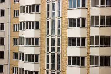 View of exterior apartment building