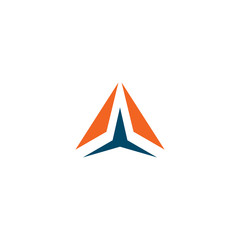 Fototapeta premium Arrow logo icon vector template