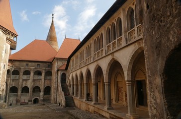 Fototapeta na wymiar Burg von Hunedoara