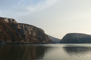 Fototapeta na wymiar Donau am Eisernen Tor
