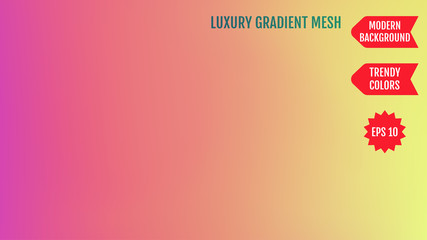 Bright neon mesh gradient background. Smooth modern colors with light. Trendy concept for your graphic design, banner, poster, user interface or mobile app.