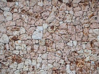 stone wall textured surface.