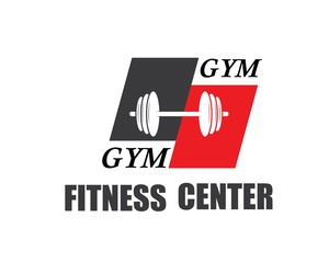 gym,fitness icon logo illustration  template vector