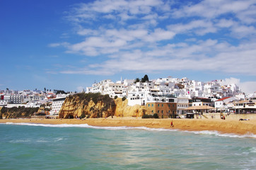 Albufeira village, Algarve region, Portugal