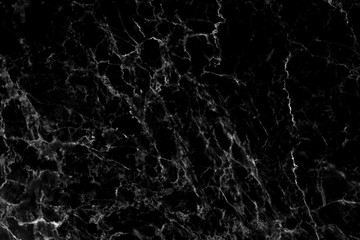 Obraz na płótnie Canvas black marble pattern texture natural background, Interiors marble stone wall