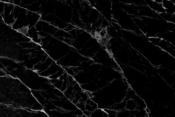 black marble pattern texture natural background, Interiors marble stone wall .