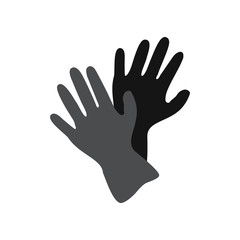 Fototapeta premium cosmetic gloves icon