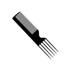Hairbrush icon. Vector illustration