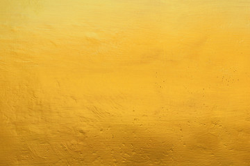 concrete gold painted texture abstract for background