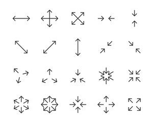 set of arrow icons