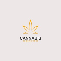 CANNABIS LOGO TEMPLATE
