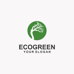ECO GREEN LOGO TEMPLATE