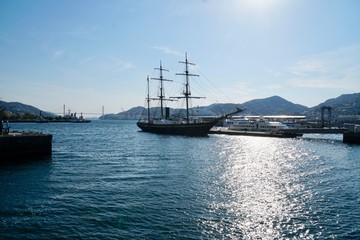 Obraz premium 長崎出島ワーフ