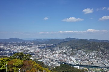 長崎市街一望