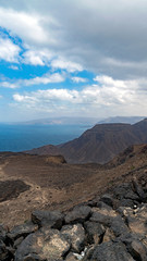 Gulf of Tadjoura and its Bay of Ghoubbet feed Lake Assal in Djibouti