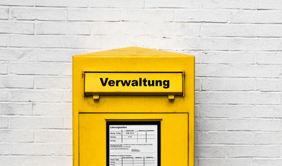 Verwaltung Briefkasten