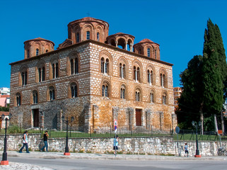 Fototapeta na wymiar arta city panagia parigoritria byzantine church greece