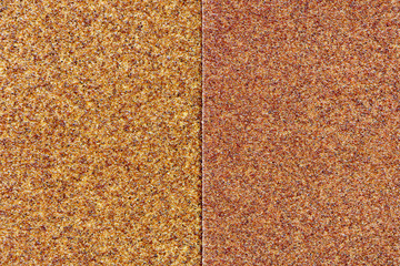 Brown rough sandpaper textured for background.